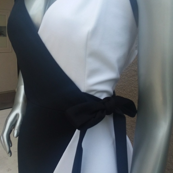 💃 two tone black & white jumpsuit - Picture 6 of 8